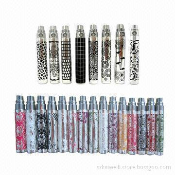 Compatible All Atomizers of eGo Series and Battery Capacity for 650, 900, 1,100, 1,300mAh Available